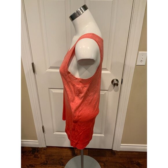BCBGMaxAzria Red Ombre Knit Tank Top, Size Small - Picture 3 of 5